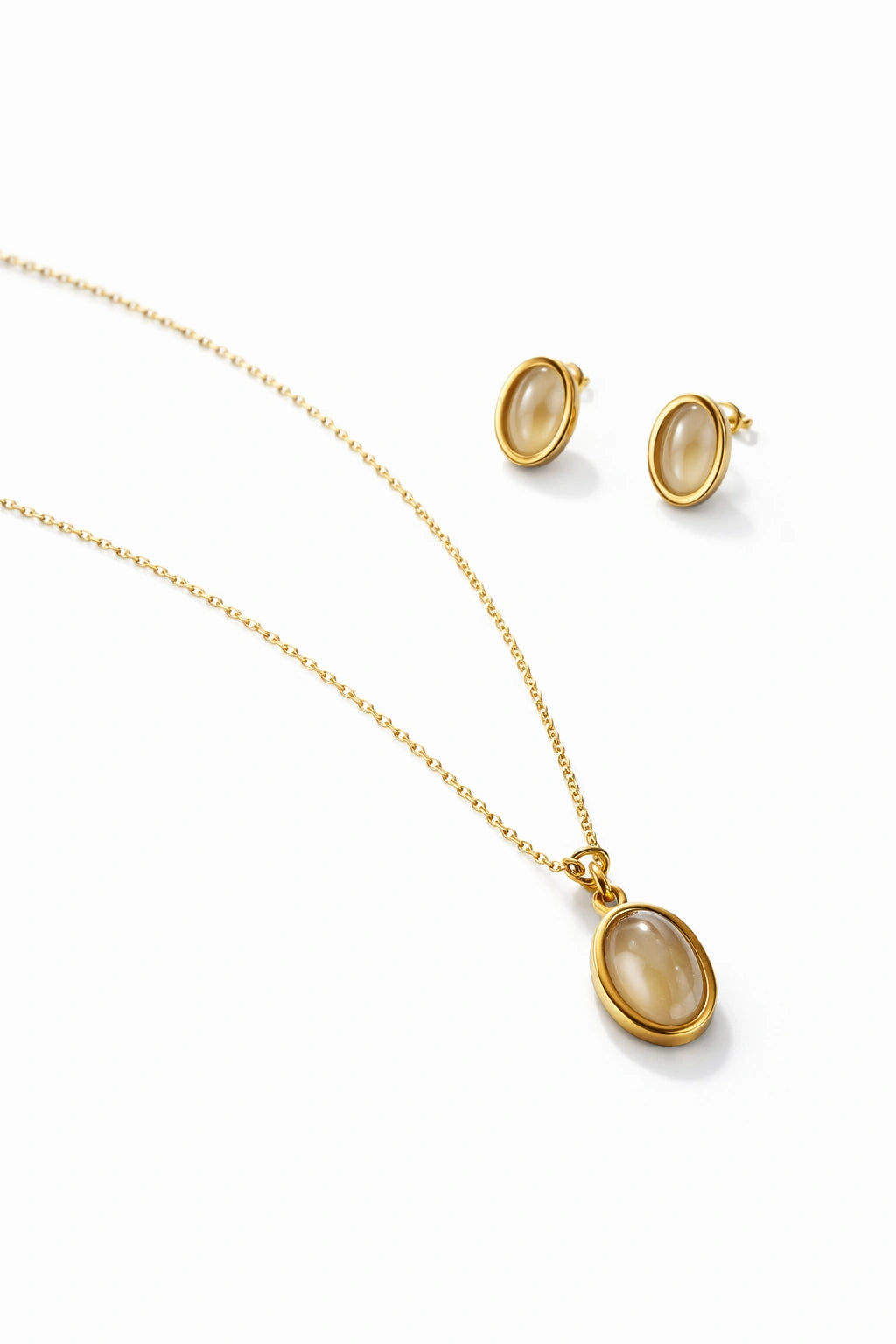 LUMIÈRE Oval Set - Champagne