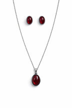 LUMIÈRE Oval Set - Ruby