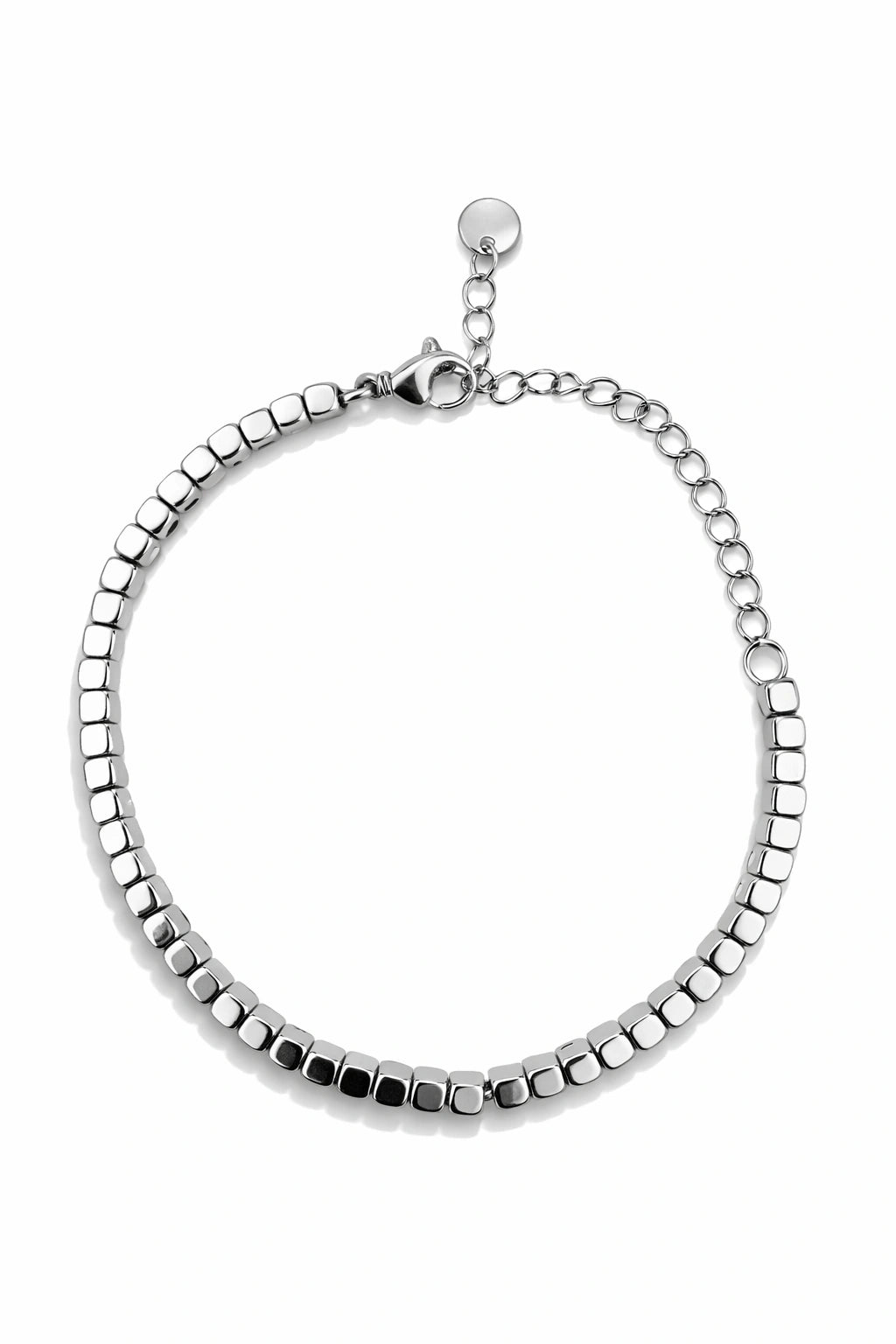 Luna Cube Bracelet - Silver 