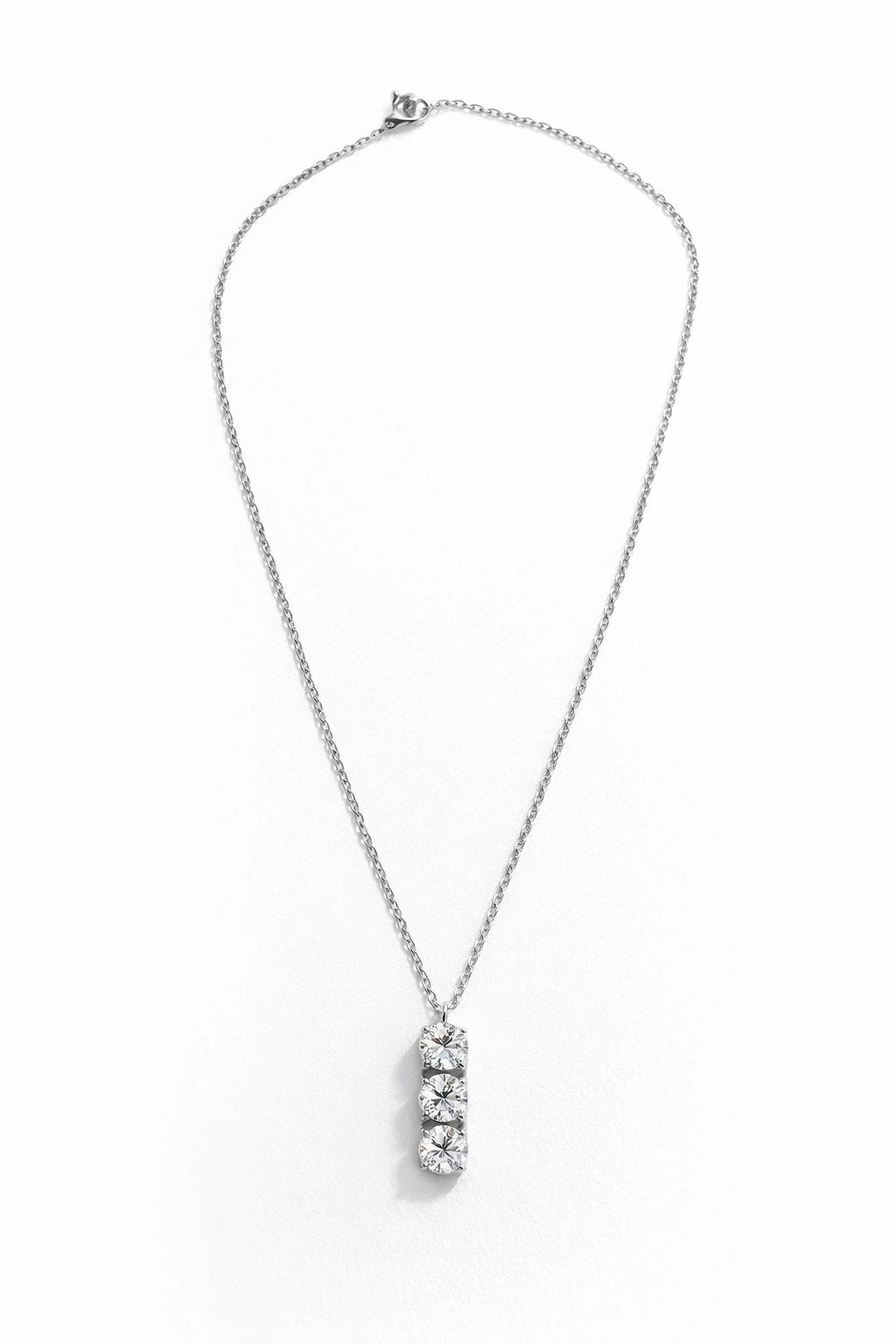Luna Trinity Pendant - Silver
