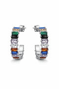 Aurora Luxe Rainbow Hoops