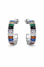 Aurora Luxe Rainbow Hoops