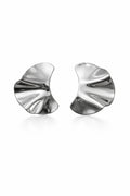 Icon Sculpt Earrings - Silver