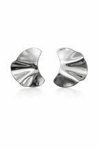 Icon Sculpt Earrings - Silver