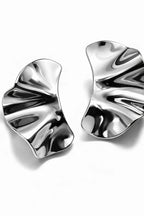 Icon Sculpt Earrings - Silver