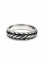Braided Crest - silver