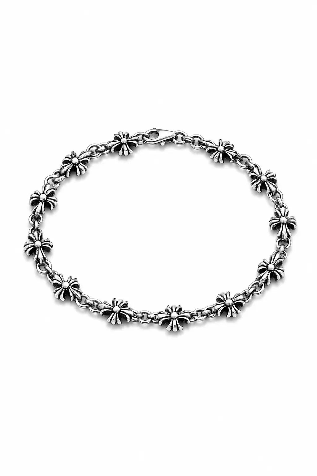 Cross Link - silver