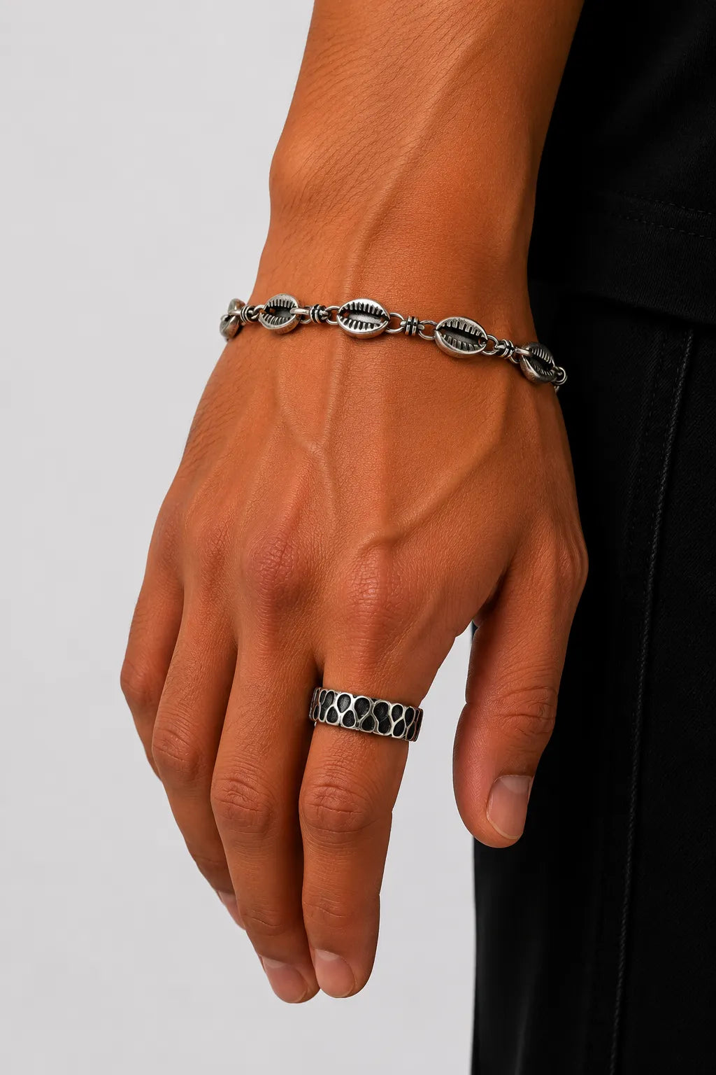 TIDAL LINK - silver